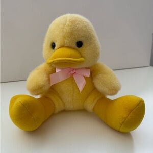 Yellow Duck Stuffed Animal Toy